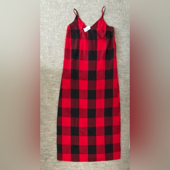 Old Navy Plaid Dress Size Small/Tall BNWT - Picture 6 of 7